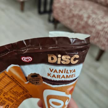 Cornetto Disc Vanilya Karamel Dondurmasında Çikolata Diskinin Eksikliği