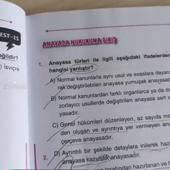 Hoca Kafası Vatandaşlık Test Kitabı Hüsranı!