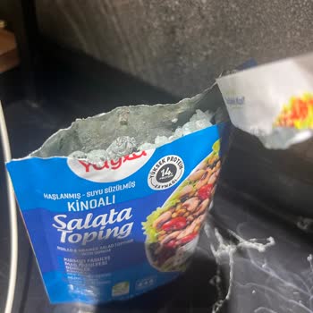 Kayseri Şehzade Market'ten Kinoa Salatası Küflü Çıktı