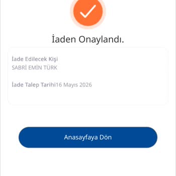 İade Edilen Ürünlerin Ücreti Hesaba Yatırılmadı Ve Cevap Alınamadı