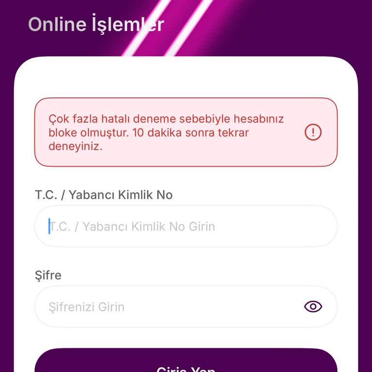 TurkNet Uygulamasına Giriş Yasağı Ve Fatura Ödeme Sorunu