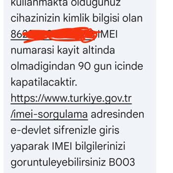 Aytaç İletişim (Gaziantep) Sıfır Satılan Telefonun Aslında İkinci El ve IMEI Problemi