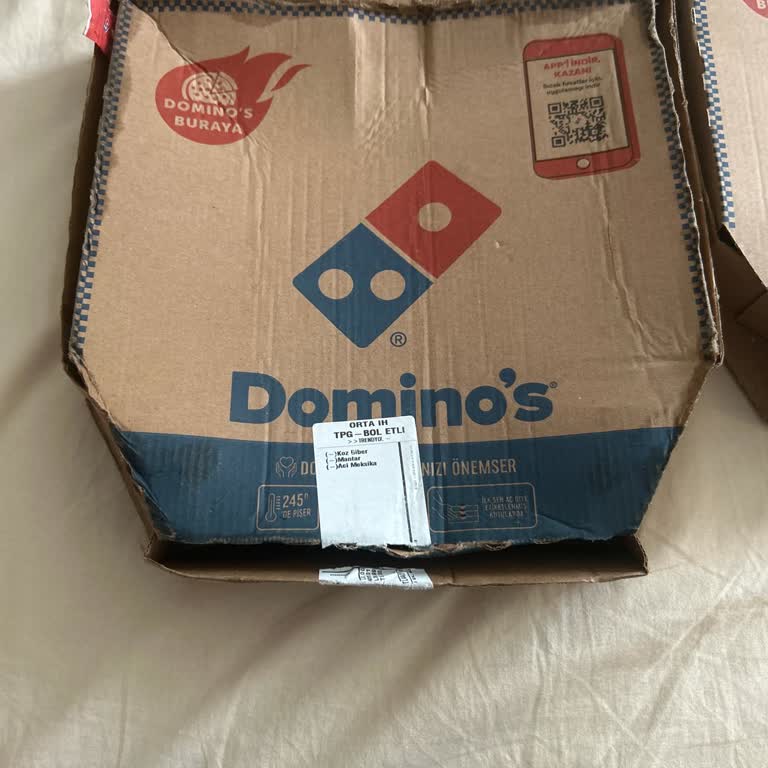 Domino’s Trabzon Şöğütlü Şubesinde Uzun Teslimat Süresi Ve Özensiz Paketleme