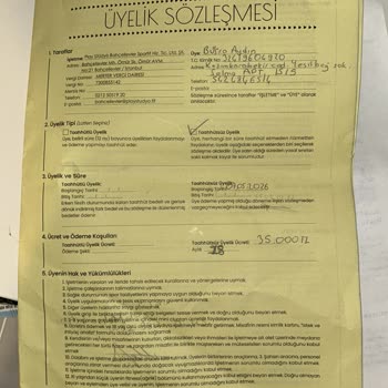Sözleşmede Verilen Kişisel Destek Ve Ekipman Sağlanmadığı İçin Üyelik İptali Ve Ücret İadesi Talebi