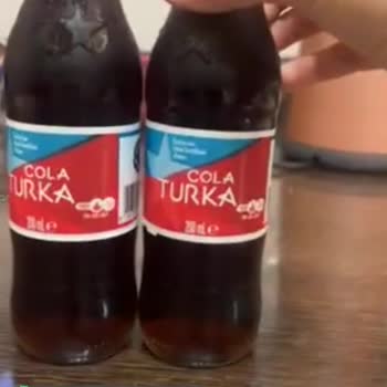2 Tane 200ml Cola Turka Şişelerinin Miktarlarının Eşit Olmaması!