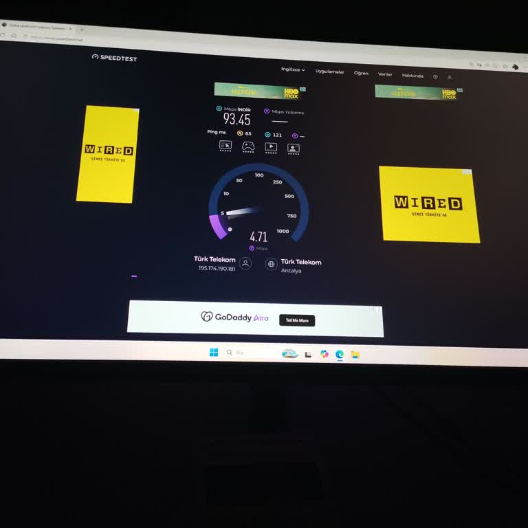 TÜRKSAT Kablo Net'te 1000 Mbps Söz Verilen Hız Sadece 50 Mbps
