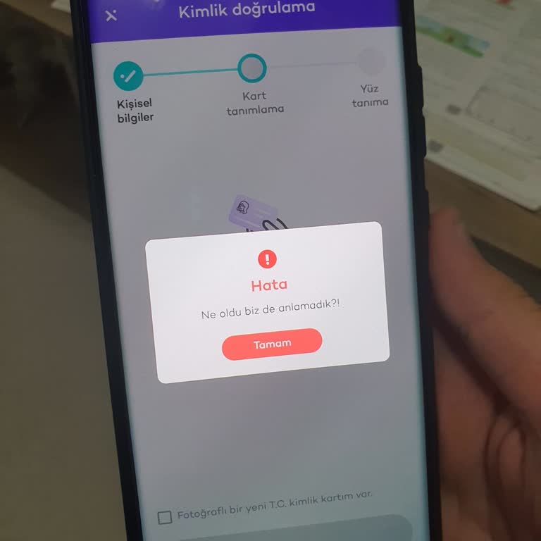 Hesap Ve Kart Blokesi, Tekrar Doğrulama Sorunu Ve 1500 TL'lik Paranın Kullanılamaması