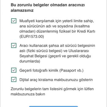 Pegasus Ve Avis Ofisinde Habersiz 275 Euro Ek Ücret İadesi Talebi