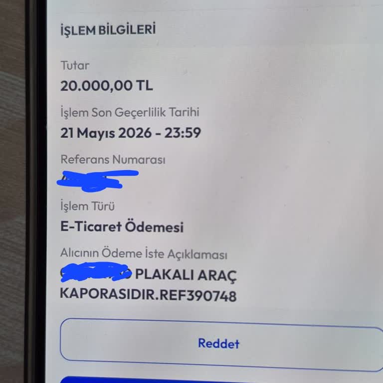Sahibinden Araç Satış İlanımda Sahte Ödeme Talebi ve Küfürlü Mesajlar