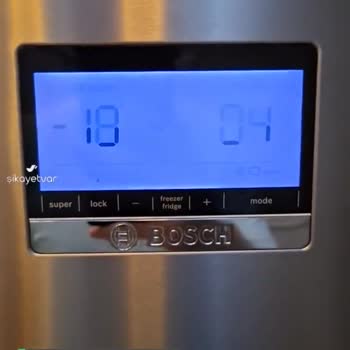 Bosch Buzdolabı LED Ekran Arızası