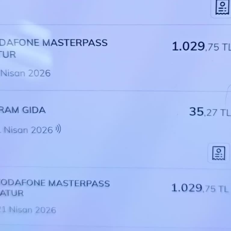 Vodafone'da Tek Faturada İki Kez 1.029,75 TL Çekildi Ve Hemen Düzeltme Gerekiyor