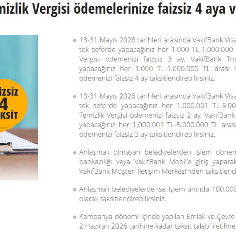 Emlak Vergisi Ödememde 4 Taksit Kampanyası Uygulanmadı