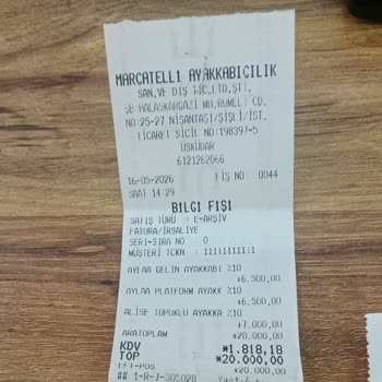 Marcatelli'den Kargo Gecikmesi Ve İade Talebi