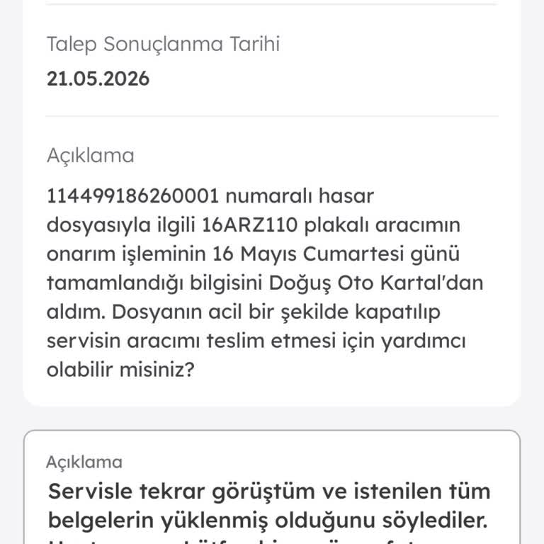 Anadolu Sigorta’nın Eksik Evrak Gerekçesiyle Araç Teslimini Engellemesi