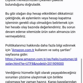 Eksik Ürün Ve Karakterime Yönelik Haksız İtham: Amazon’dan Aldığım Yanlış Suçlama