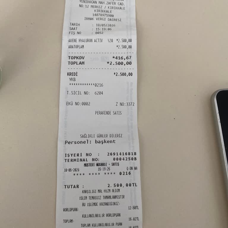 Kırıkkale Başkent Eczanesi'nden Alınan Serumda Alerjik Reaksiyon Ve İade Reddi