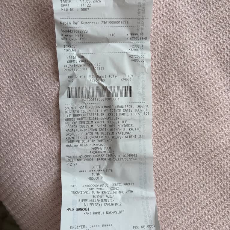 Aleron Carpet Halısının Şiddetli Kokusu Ve Müşteri Hizmetlerine Ulaşılamaması