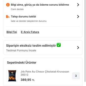 Teslim Edilmemiş Sipariş ‘Teslim Edildi’ Olarak Gösterildi, Ücret Geri Dönmedi