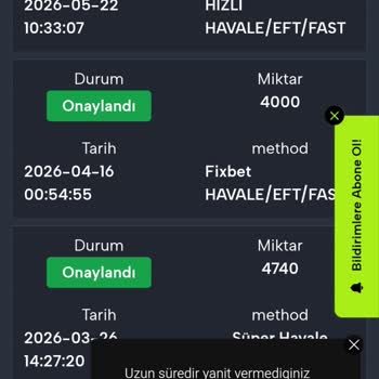Fixbet'te Çekim İşlemlerinde Sürekli Sorun Ve Saygısız Müşteri Hizmetleri