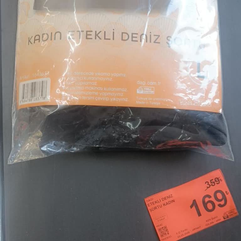 Etiket Fiyatı 169 TL Olan Şort İçin 359 TL Ücret Talep Edildi