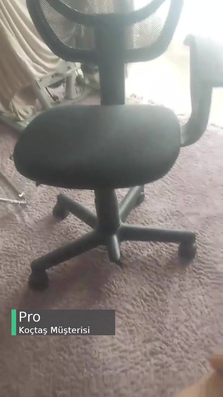 Koçtaş Ofis Koltuğu Ayağı Kırıldı videonun kapak resmi