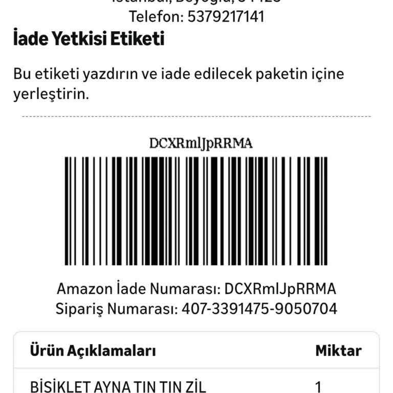 UPS Teslimatı Geciken Amazon İadesi Ve Müşteri Hizmetlerine Ulaşamama