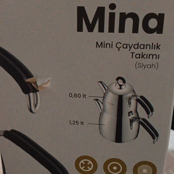 Aynı Ölçüde Çaydanlık Talep Ettiğimde Küçük Boyutlu Ürün Gönderildi