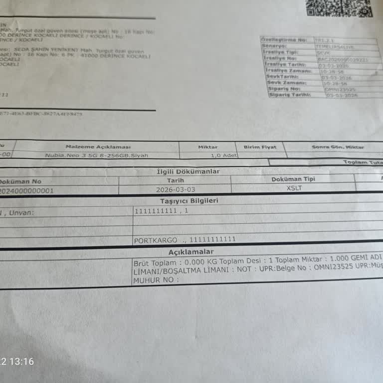 Ensmart Telefonum Kapanıyor, Yetkili Servis Ve İade Talebim