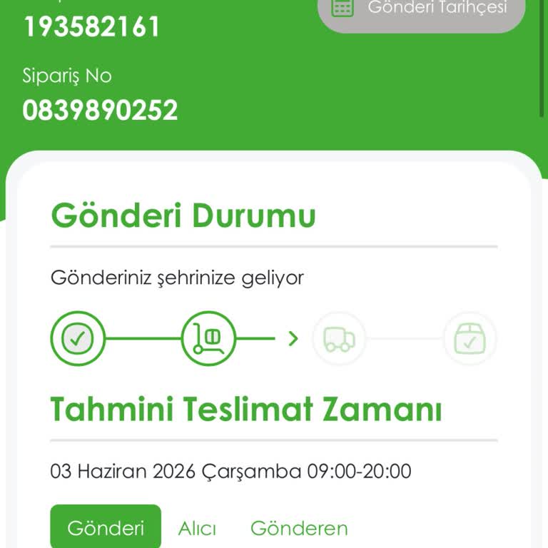 Kargo Teslim Tarihindeki Aşırı Gecikme Ve Bayram Öncesi Hızlı Teslim İsteği
