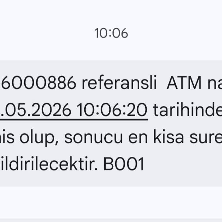 Ziraat ATM Kocamustafapaşa Meydan Şikayeti
