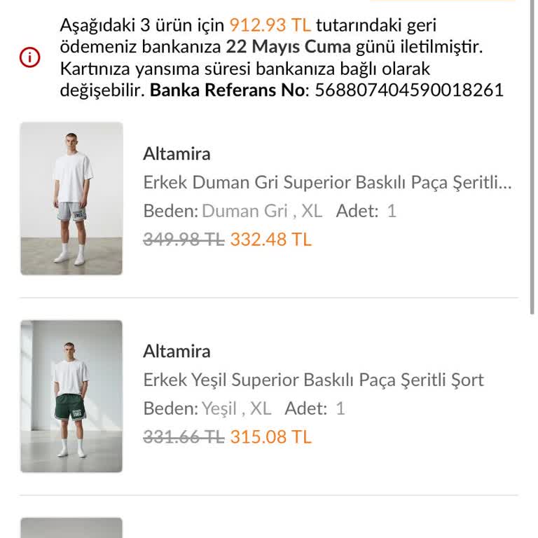 Kargoya Verildi Yanıltması Ve 912 TL İadesi Talebi