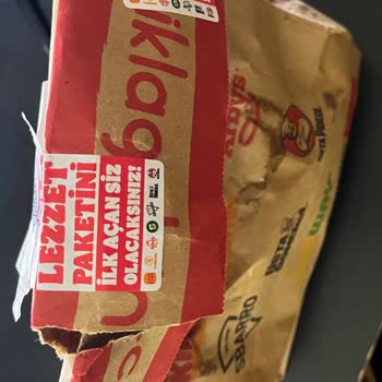 Arby's'den Yırtık Güvenlik Etiketli Paket Ve Hijyen Endişesi