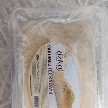 Özka Kadayıf Kapalı Ambalajda Bozulmuş Değişim Talebi