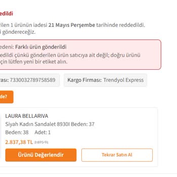 Yanlış Ürün Gönderimi, İade Reddi Ve Hesabımın Haksız Askıya Alınması