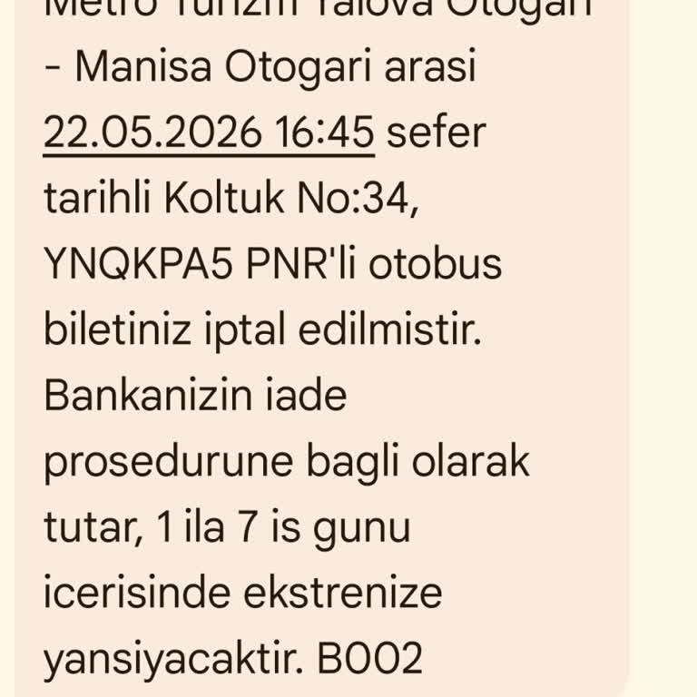 Son Dakika İptali Ve Müşteri Hizmetlerine Ulaşılamaması Nedeniyle Çift Katı Maliyet