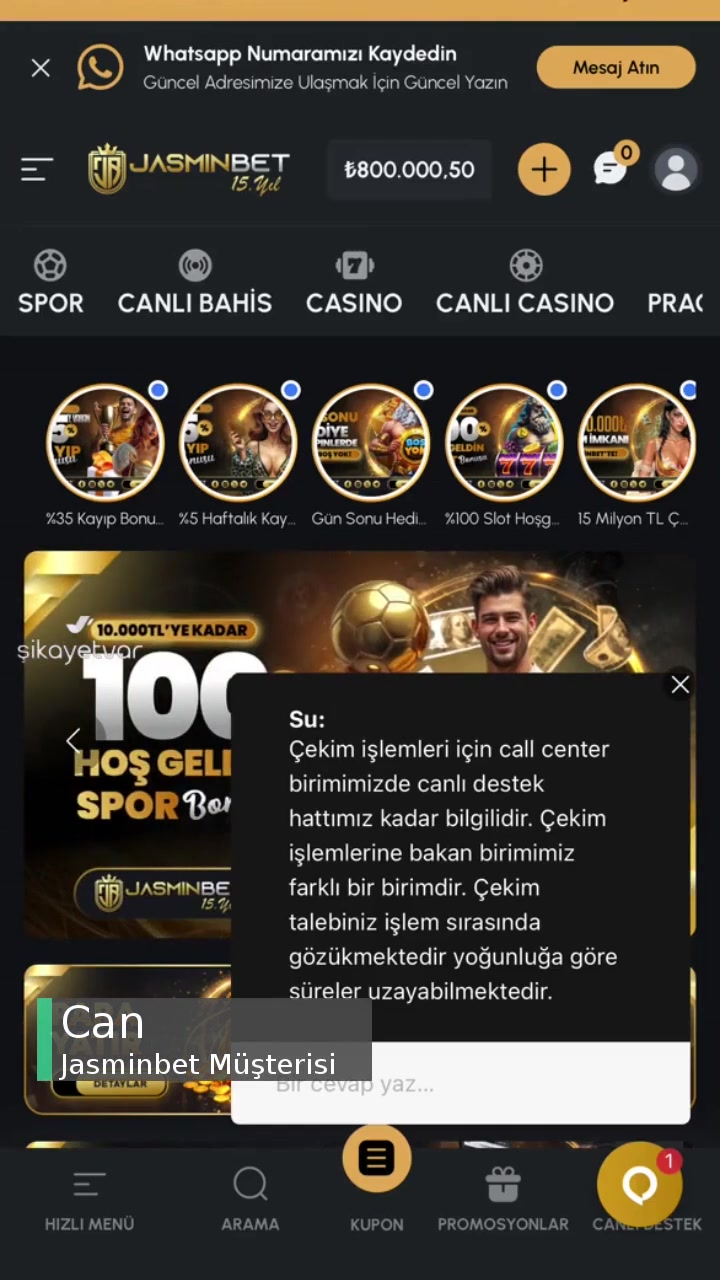 Jasminbet Para Çekimi İşlemi Yapılmıyor, Site Sorumsuz videonun kapak resmi