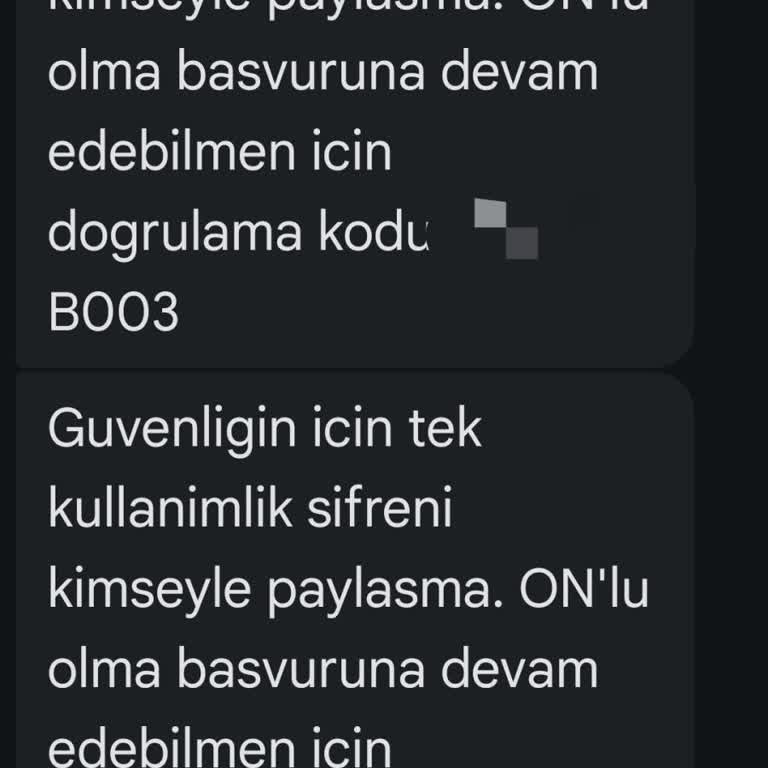 Telefon Numaramın İzinsiz Kullanımı Ve ON Hesap Açma Girişimi
