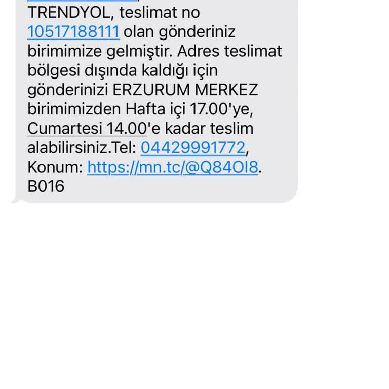 DHL'nin Adrese Teslim Etmemesi Ve Uzun Mesafeli Şubeye Yönlendirilmesi