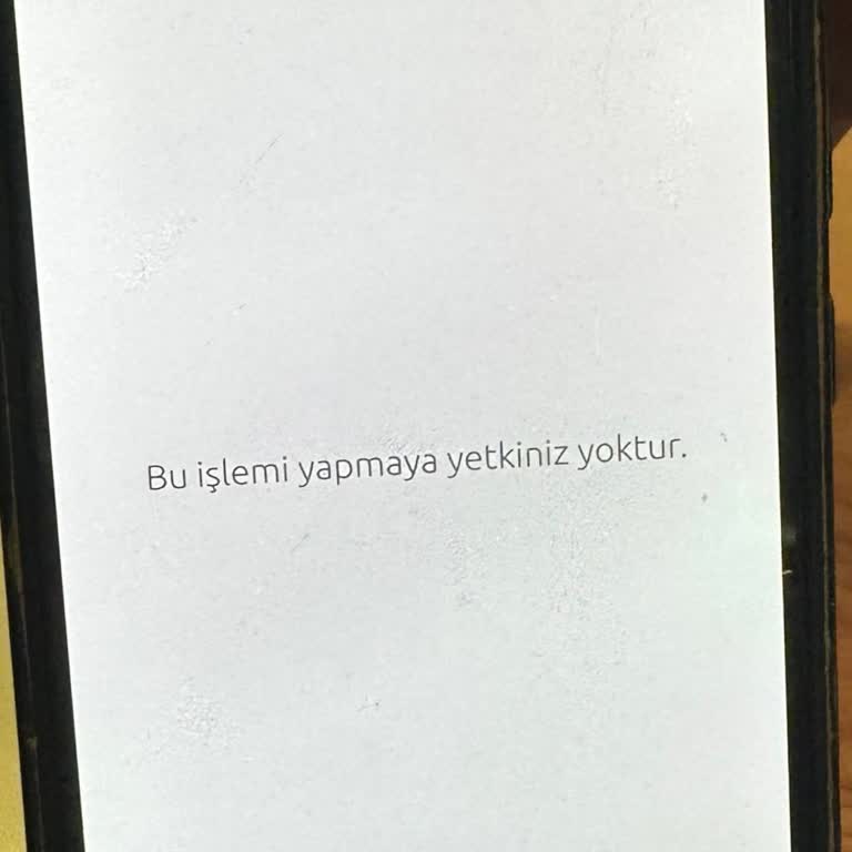 Telefon Numarasını Güncellemesine Rağmen Güvenlik Blokesinin Kaldırılmaması Ve Ödeme Yapamama Sorunu