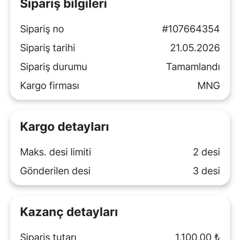 Gardrops'ta Kargo Ücreti Kesildi Alıcı Öder İddiası Çelişiyor