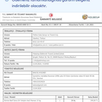 Teslim Edilmemiş Siparişim Ve 299 TL İade Talebim Cevap Bekliyor
