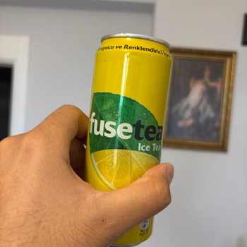 Niğde'de Tarihi Geçmemiş Limon Aromalı Fuse Tea Bozulmuş