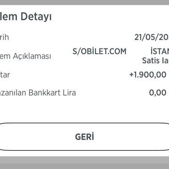 Obilet Bilet Ücretini Sürdüremedi Ve 1200 TL Ek Ücret Talep Etti