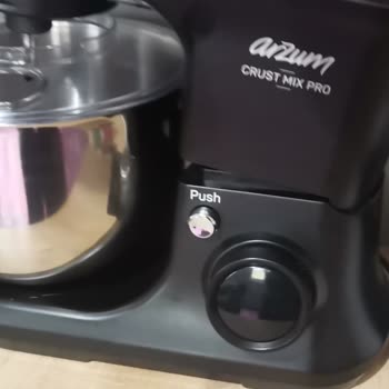 Arzum Crust Mix Pro Mikser Parçası İlk Kullanımda Karardı, Değişim Talebi
