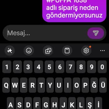 Puffa Siparişim Kargoya Çıkmadı Ve İade Talebim