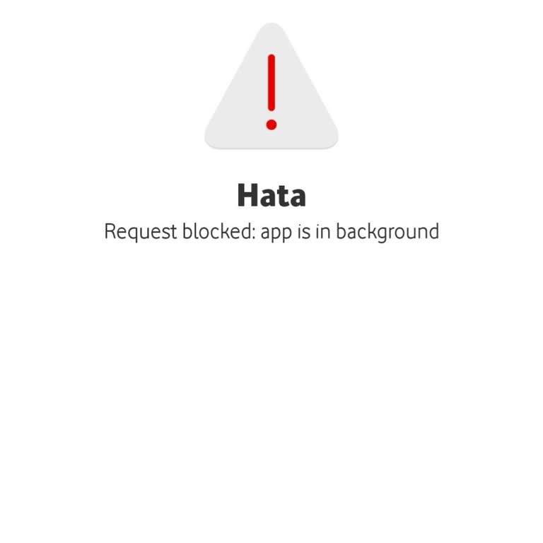 Canlılık Testi Hatası Nedeniyle Vodafone Pay Şifre Sıfırlama Ve Giriş Sorunu