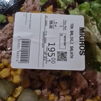 Böcekli Migros Salatası