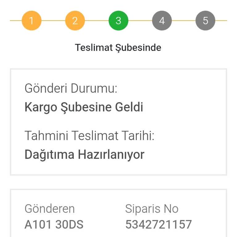 Bir Günde Kargo Teslimatta Uzun Gecikme Ve İletişimsizlik