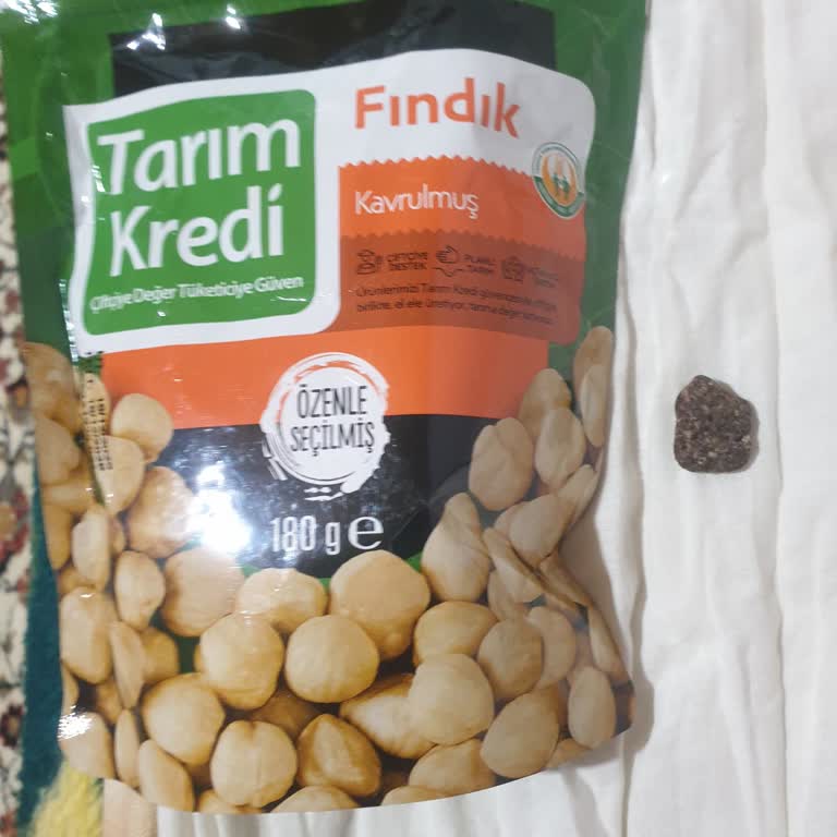 Tarım Kredi Kavrulmuş Fındık Paketi İçinde Yabancı Cisim Bulunması