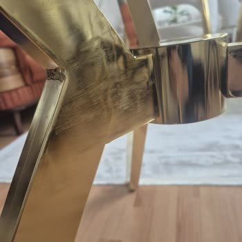 Kayseri Mağazasındaki Yafes Masa Ve Sandalyelerde Tekrarlayan Çizik Ve Kötü Kaynak Sorunları